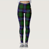Scotstee Clan Russell Crest Tartan Vrouwen Legging (Voorkant)