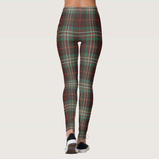 Scotstee Clan Scott Brown Ancient Crest Tartan Leggings (Achterkant)