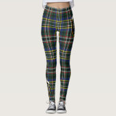 Scotstee Clan Scott Green Modern Crest Tartan Leggings (Voorkant)