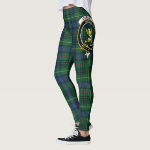 Scotstee Clan Stewart Hunting Modern Crest Tartan Leggings