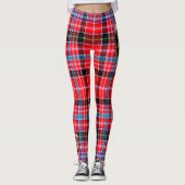 Scotstee Clan Straîon Crest Tartan Femmes Leggings (Devant)