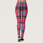 Scotstee Clan Straîon Tartan Femmes Leggings (Dos)