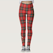 Scotstee Clan Stuart van Bute Crest Tartan Vrouwen Leggings (Voorkant)