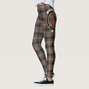 Scotstee Clan Sutherland Verweerde Crest Tartan Leggings