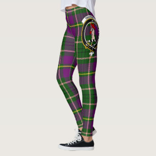 Scotstee Clan Taylor Crest Tartan Femmes Leggings