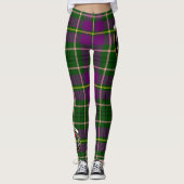 Scotstee Clan Taylor Crest Tartan Femmes Leggings (Devant)