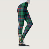 Scotstee Clan Urquhart Broad Red Ancient Crest Leggings (Rechts)