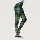 Scotstee Clan Wallace Ancient Crest Tartan Vrouwen Leggings (Rechts)