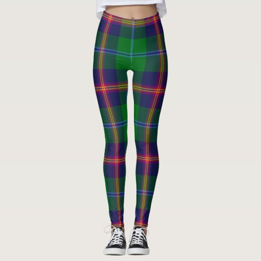 Scotstee Clan Young Tartan Femmes Leggings (Devant)