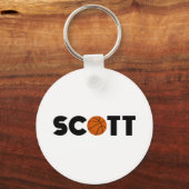 Scott Basketball Sleutelhanger (Voorkant)