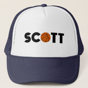 Scott Basketball Trucker Hat Pet