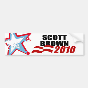 SCOTT BROWN BUMPERSTICKER