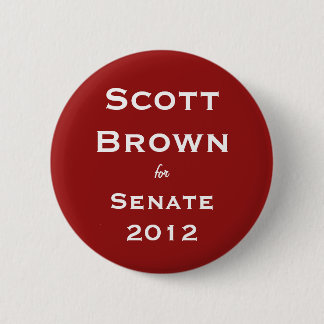 Scott Brown voor Senate Button