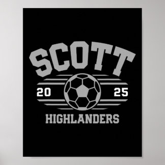 Scott Ers Voetbal Factuur 2025  Poster