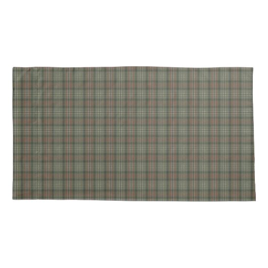 Scott Green Weathered Original Scottish Tartan Kussensloop (Achterkant-Links)