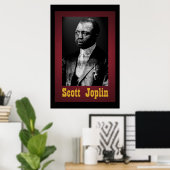 Scott Joplin 36 x 24 Poster (Bureau à domicile)