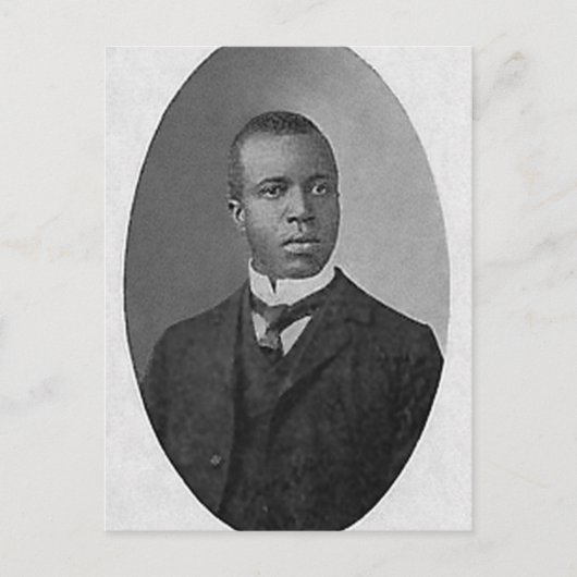 scott joplin briefkaart (Voorkant)