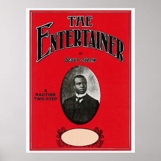 Scott Joplin Song Sheet Hoesje Poster (Voorkant)