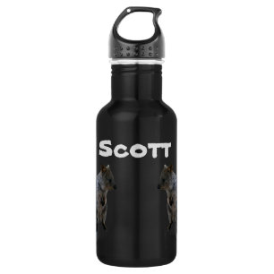 Scott Name with Australian Quokkas, Water Bottle Waterfles
