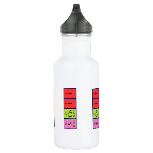 Scott Periotable Naam Water Flacon Waterfles (Rechts)