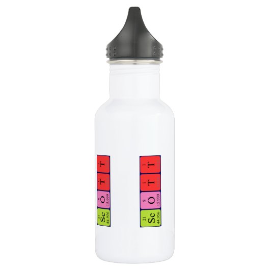 Scott Periotable Naam Water Flacon Waterfles (Links)