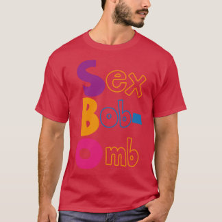 Scott Pilgrim VS the World Zie Bob Omb Messe Chau T-shirt