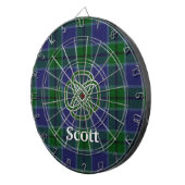Scott Plaid avec Cible de flechettes de noeud celt (Devant droit)