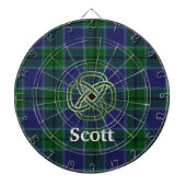 Scott Pset met Celtic Knot Dart Board Dartbord (Voorkant)