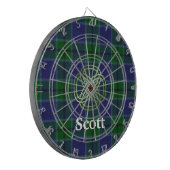 Scott Pset met Celtic Knot Dart Board Dartbord (Voorkant Links)
