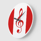 Scott Ruhs Logo Large Clock Grote Klok (Hoek)