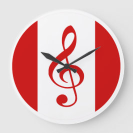 Scott Ruhs Logo Large Clock Grote Klok