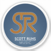 Scott Ruhs Logo Sticker (Voorkant)