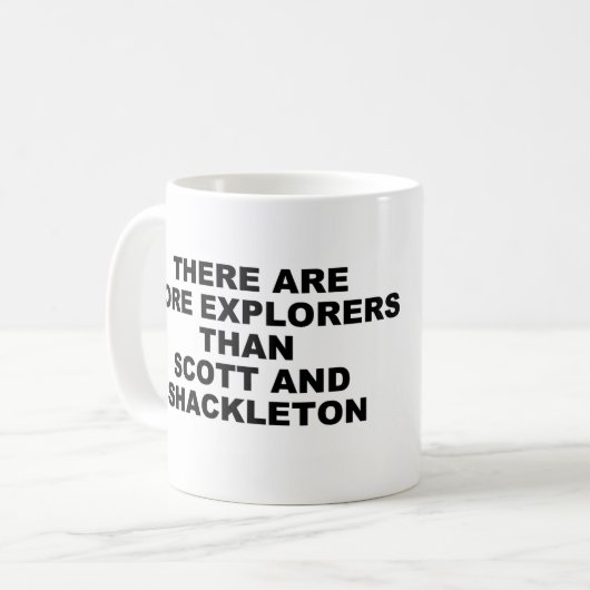 Scott Shackleton Mug (Devant gauche)