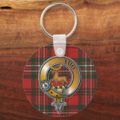 Scott Tartan & Badge Sleutelhanger (Voorkant)