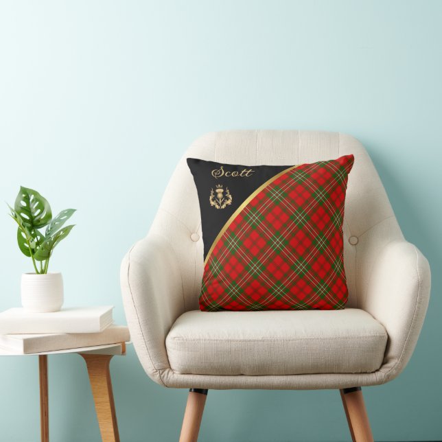 Scott Tartan Sierkussen (Stoel)