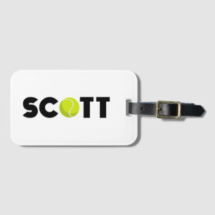 Scott Tennis Bagagelabel