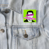 Scott Walker Plutocratie in de Verenigde Staten Vierkante Button 5,1 Cm (In situ)