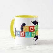 Scottie Birthday Blocks Mok (Voorkant links)