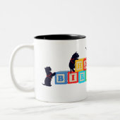 Scottie Birthday Blocks Mug (Gauche)