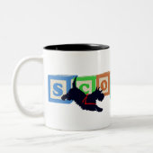Scottie Blocks Mug (Gauche)