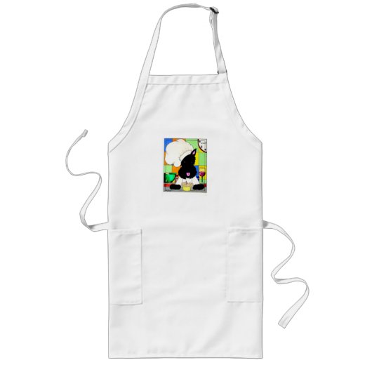 Scottie Chef Lang Schort (Voorkant)