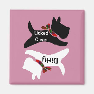 Scottie Dishwasher Magnet personaliseren Magneet