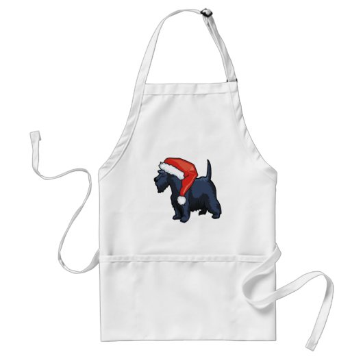 Scottie Dog Apron Standaard Schort (Voorkant)