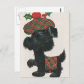  Scottie Dog Briefkaart (Voorkant / Achterkant)
