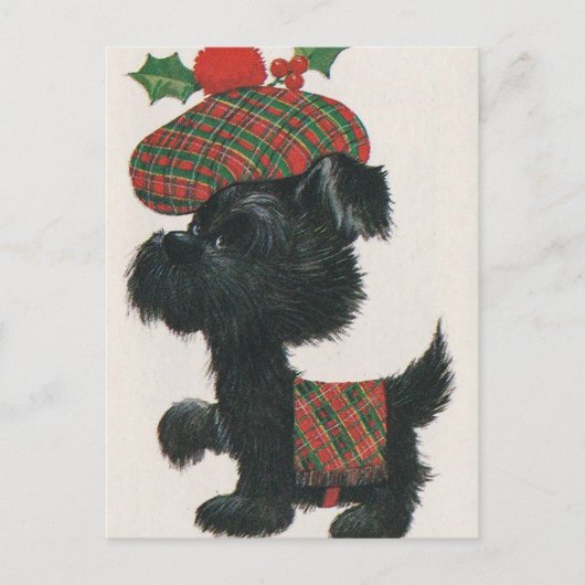  Scottie Dog Briefkaart (Voorkant)