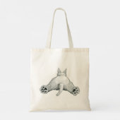 Scottie Dog Canvas tas (Achterkant)