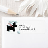 Scottie Dog Christmas Labels (Insitu)