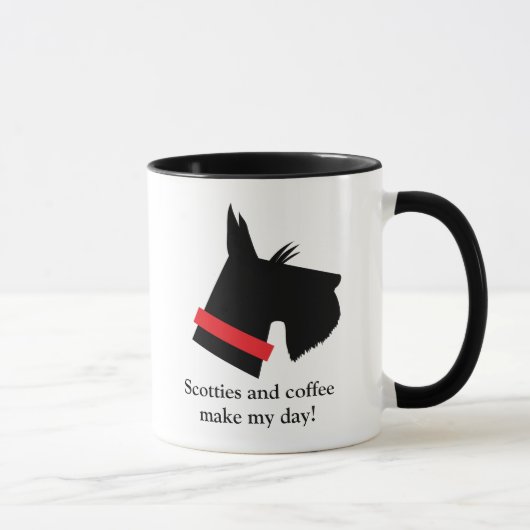 Scottie Dog Coffee Mok (Rechts)