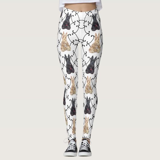 Scottie Dog Leggings (Voorkant)