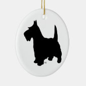 Scottie Dog Ornament (Rechts)